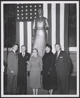 Evelyn Raymond in Washington, DC, ca. 1958